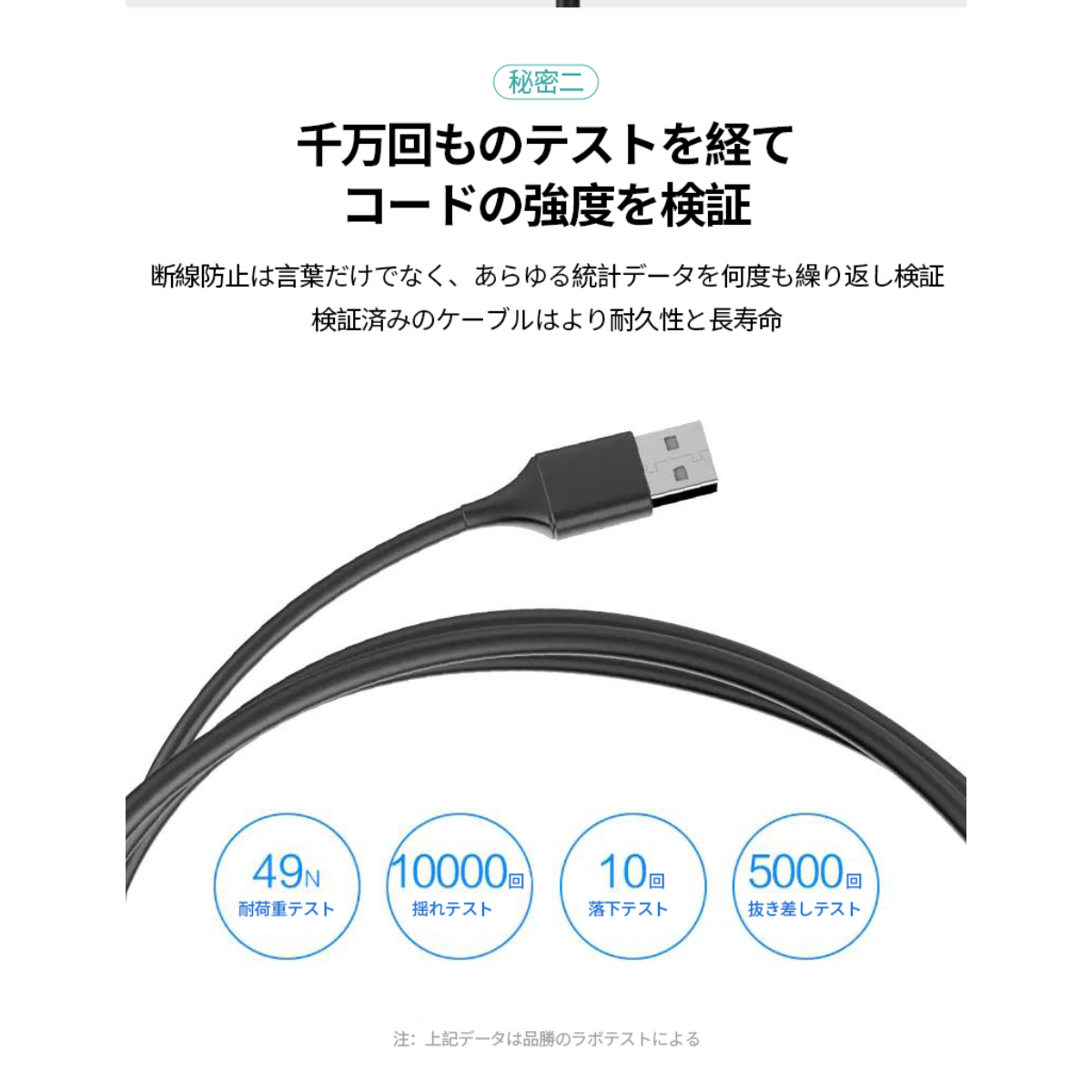 PISEN 「断線防止」Lightning　充電ケーブル・1m1.5m2m選択・iPhone 充電・アイホン・iPhone 14/13/12/XSなど各種対応|undefined