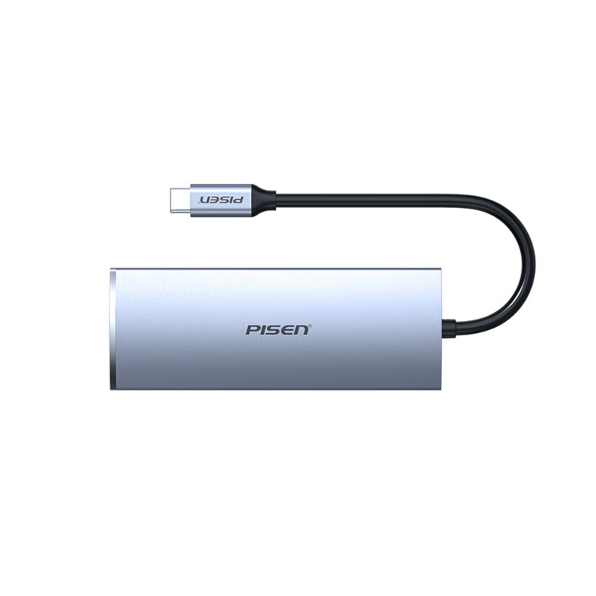 PISEN「高機能版」USB C 6-in-1 ハブ｜4K HDMI /1Gbps イーサネット・ PD 100W 急速充電ポート・分配器|undefined