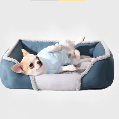 小型犬用ペットベッド｜コスパ最強 ふわふわ柔らかい 高弾力性のクッション
