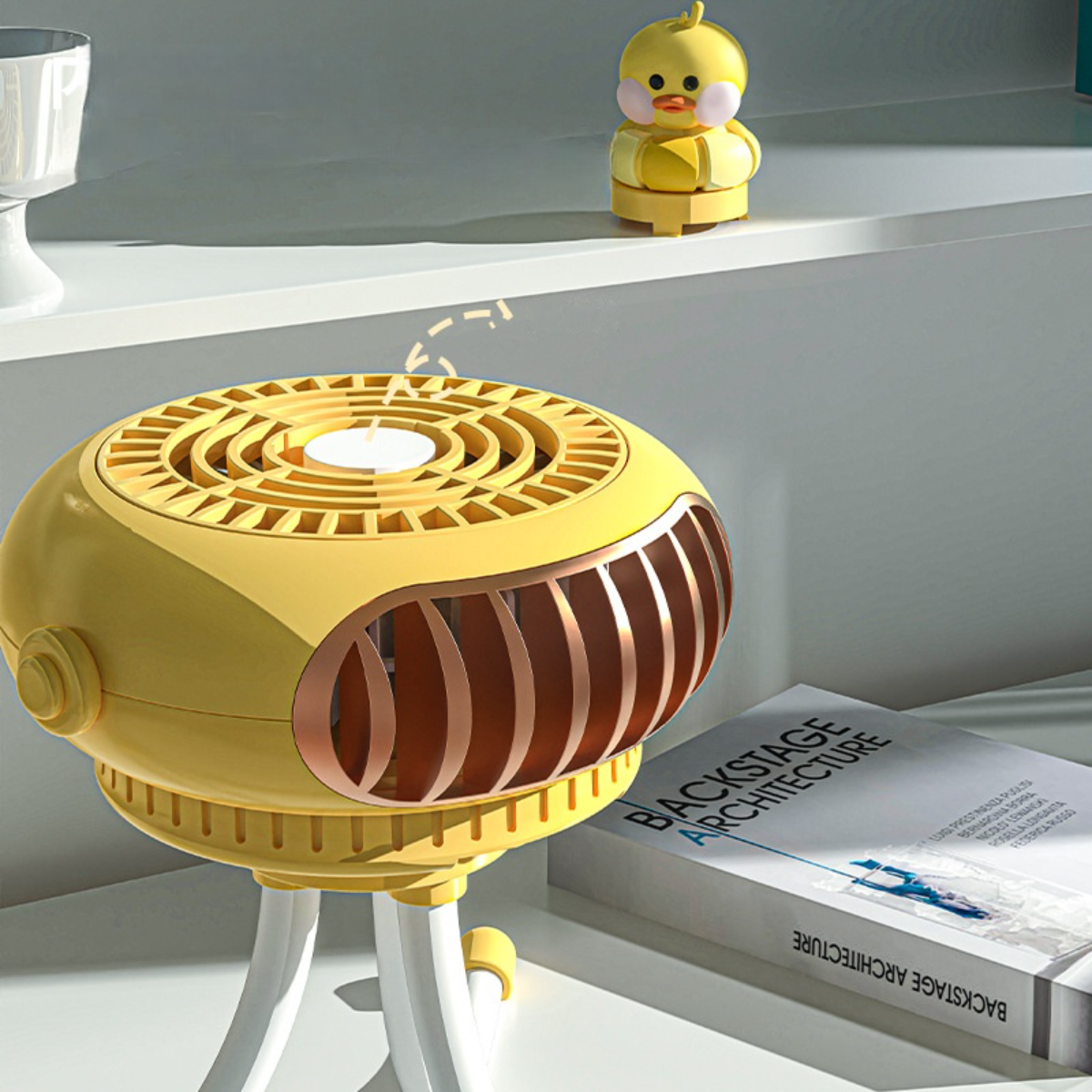 「モデル」赤ちゃん用の携帯扇風機！静かでUSB充電可能！|undefined