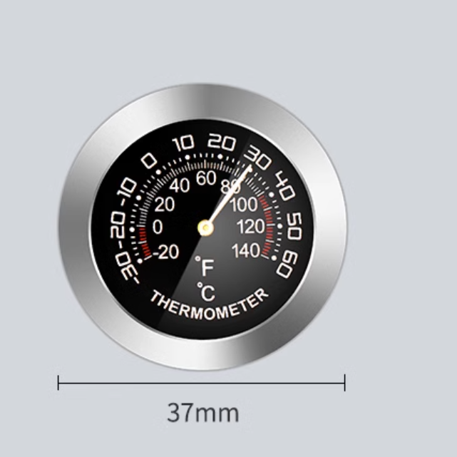 車載高精度温度計｜熱中症防止・コンパクト・視線を遮らない・粘着式・跡が残らない|undefined
