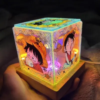 アニメのナイトライトdiyセット｜綺麗なセスクトップ置き物