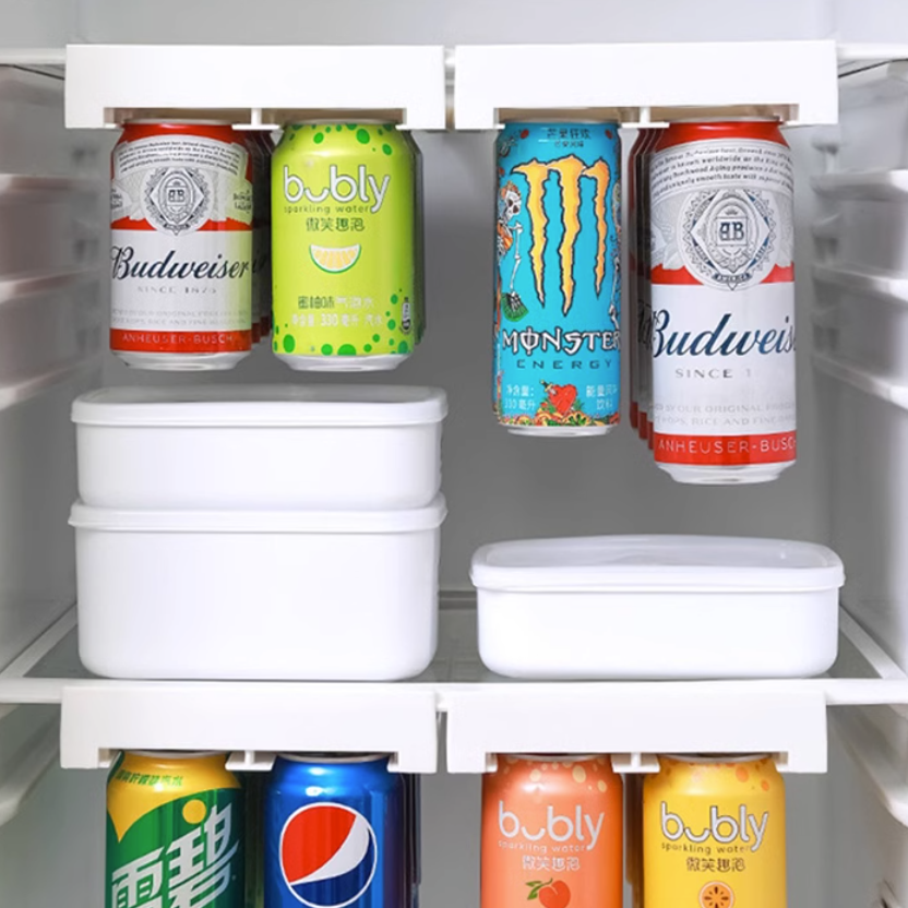 コーラ 缶ビール ホルダー｜冷蔵庫収納・吊り下げ式・冷えたビールが取り出しやすい【口径5.7cmの缶に適用】|undefined