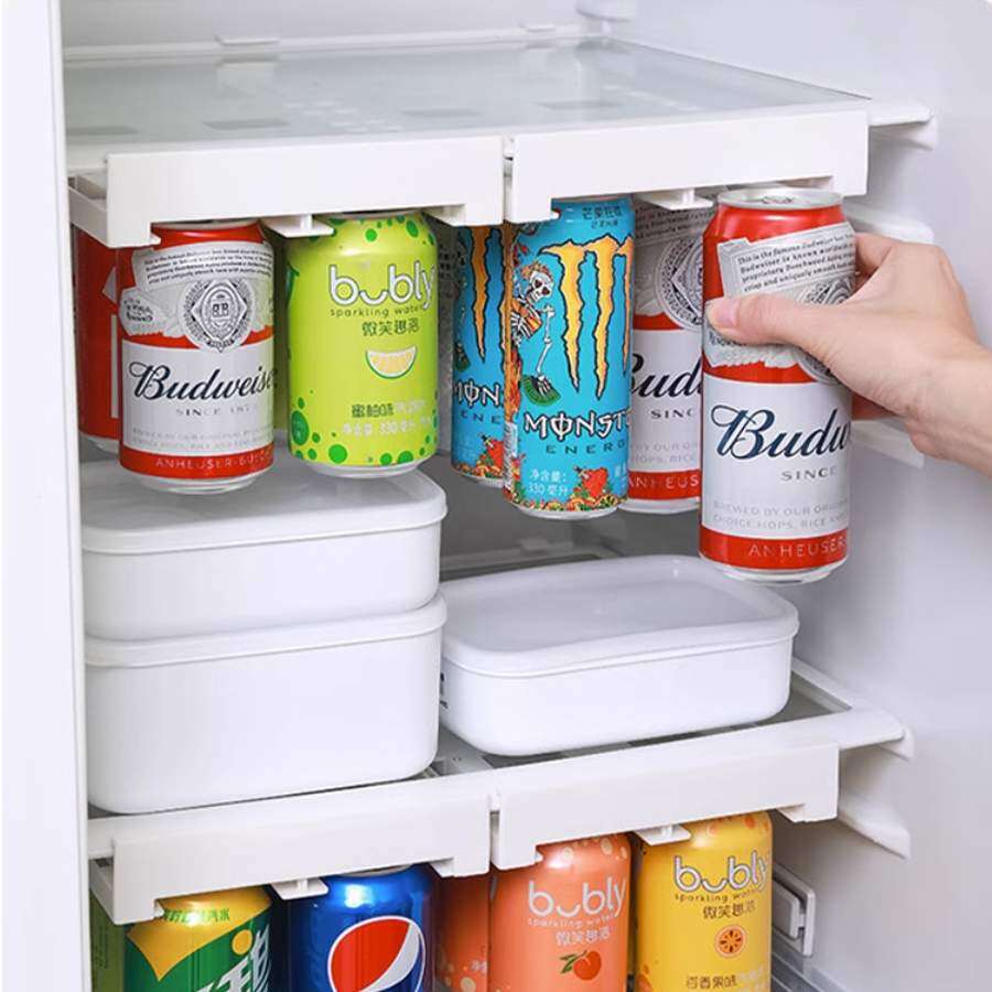 コーラ 缶ビール ホルダー｜冷蔵庫収納・吊り下げ式・冷えたビールが取り出しやすい【口径5.7cmの缶に適用】|undefined