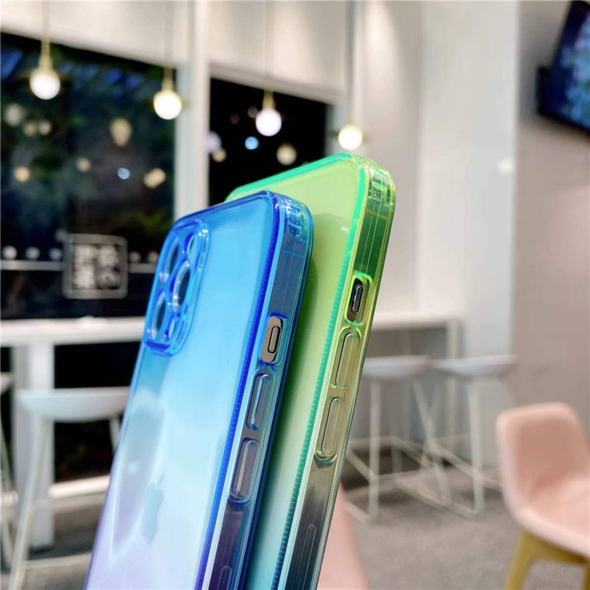 iPhoneスマホケース｜グラデーションが美しいクリアケース|undefined