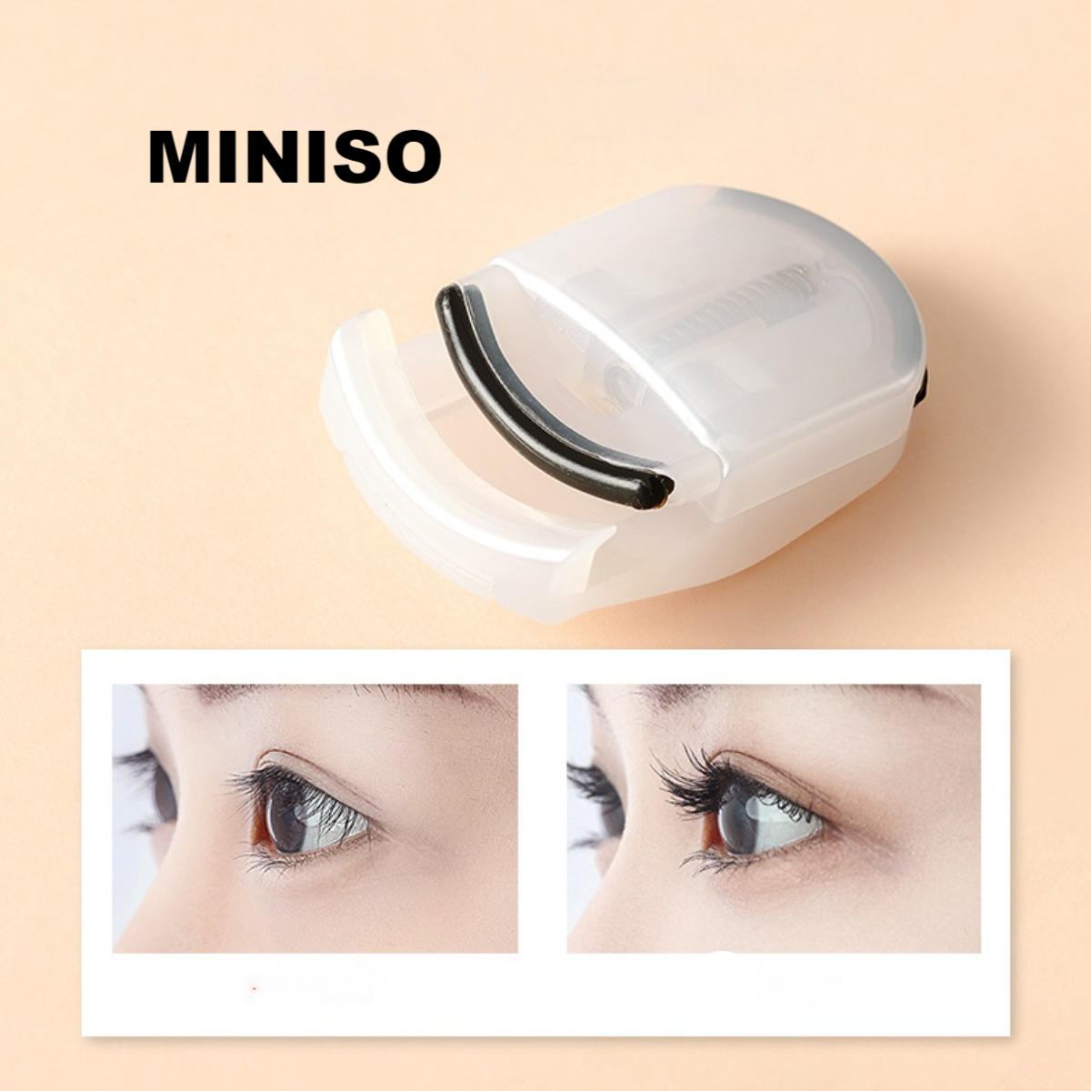MINISO｜携帯用アイラッシュカーラー・ビューラ（レギュラー）1 個|undefined