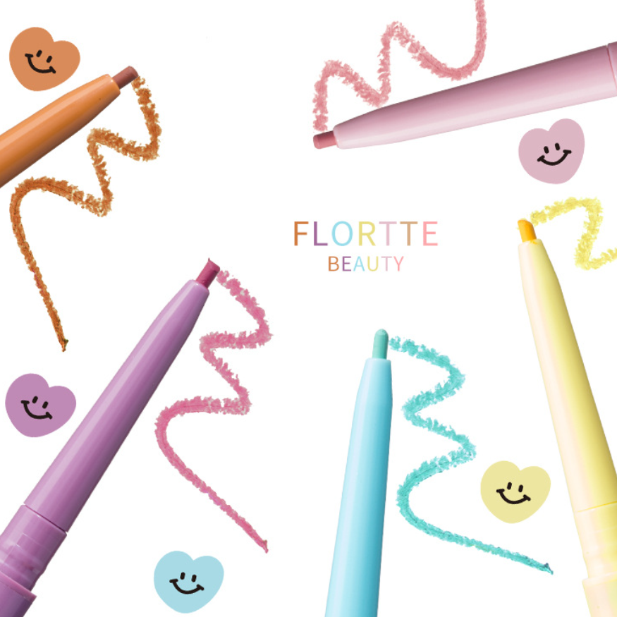 FLORTTEアイライナー｜極細ライン・美しいラインをキープ・落とすまでにじまない|undefined