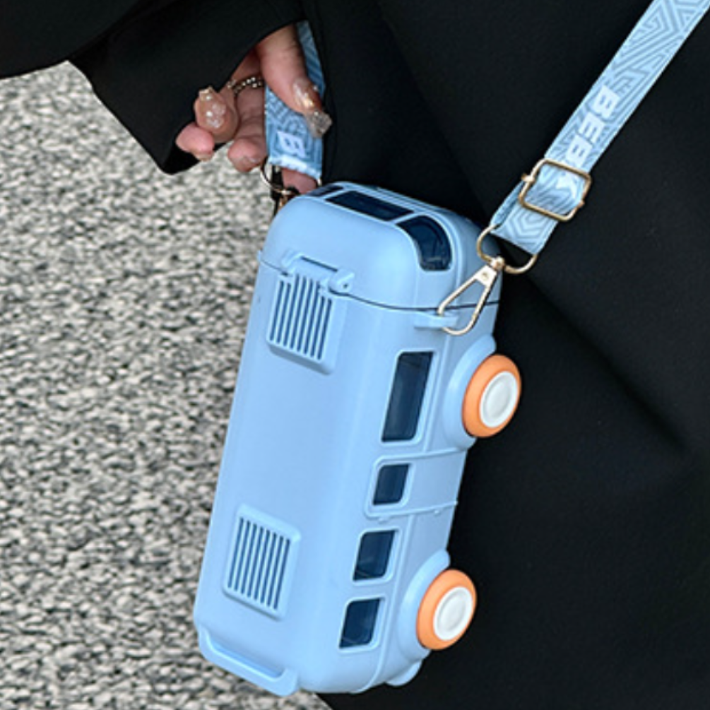水筒｜ストロー付き・水筒・500ml ・BPAフリー・小型車・子供用|undefined