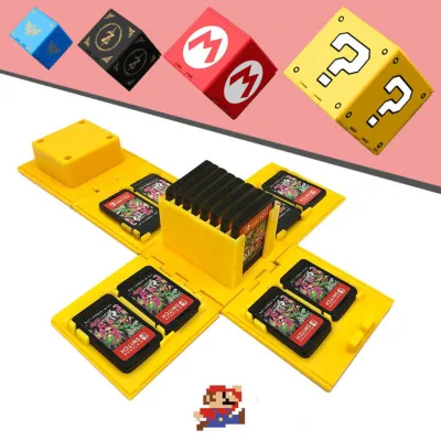 Switch カードケース｜ゲームカードホルダーの切り替え、16個のゲームカードスロットを備えたゲームカード収納ボックス