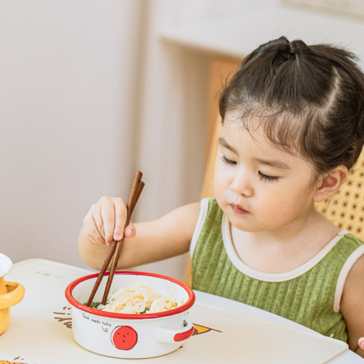 【樹可】子供用箸2ペアセット｜トレーニング箸、2歳から12歳までの専用箸、家庭用の短い木製の箸|undefined