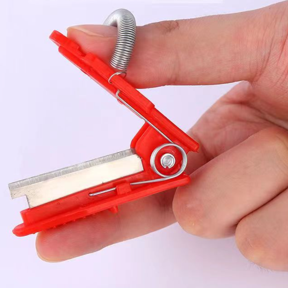 収穫指輪カッター｜安全性保護 効率的にカットできる 省力設計で高齢者にも適用 ガーデニング用品|undefined