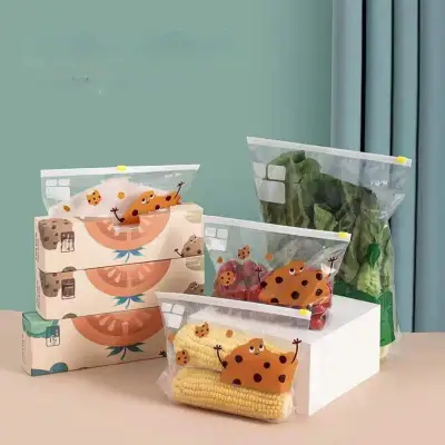 密封食べ物保存袋｜ジッパー付き・安全な素材・超耐用・大容量・厚手・おしゃれ！