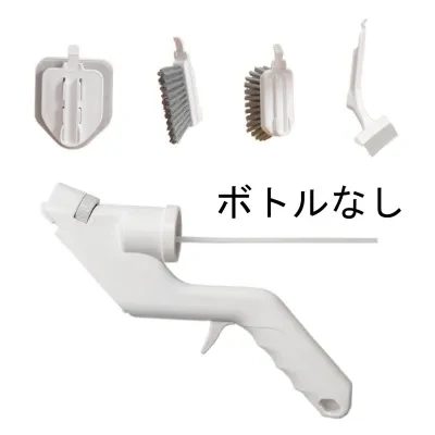 キッチンブラシ5個セット｜洗剤入れ可・自動噴水・操作簡単・取り替え用4種類のブラシとスポンジが付き 
