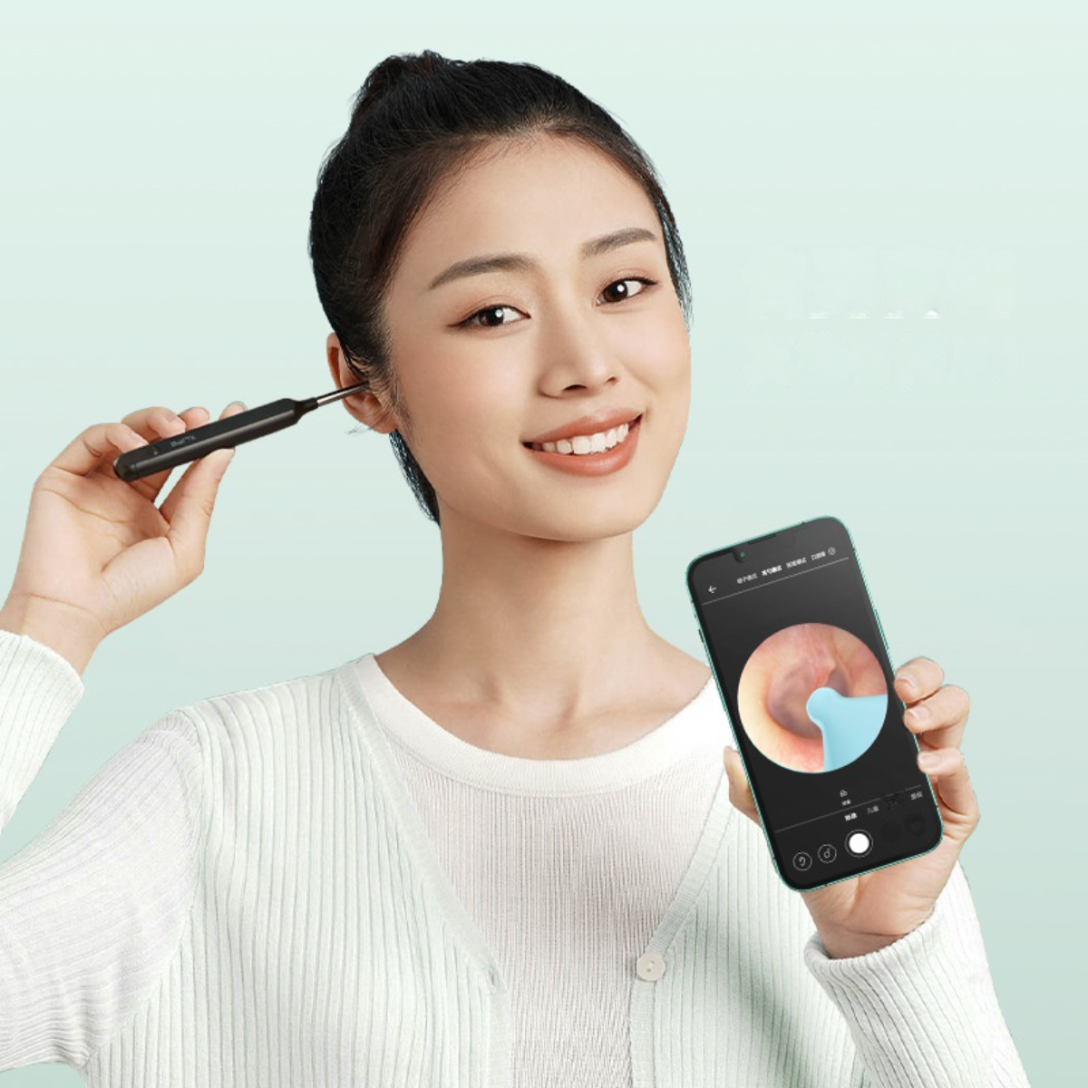 耳かきカメラ｜ワイヤレス・極細レンズ・耳垢除去・300ｗ高画素・WIFI接続・専用APP・iphone＆Android対応！|undefined