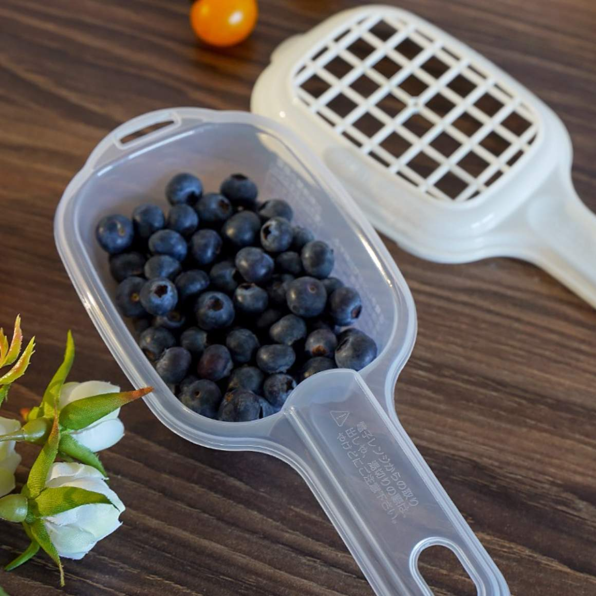 果物野菜バスケットホルダー｜グリッドデザインは余分な水分を排出するのに役立ち、野菜や果物の洗浄に適しています。|undefined