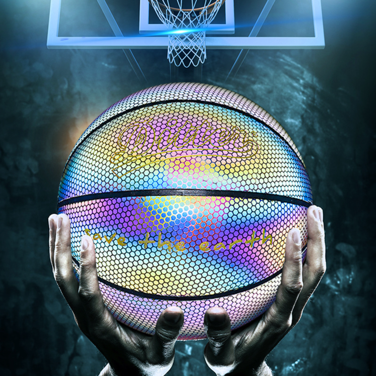 『インスタで爆ヒット』反射性があるバスケットボール｜運動用品・instagram、snapchatなどのソーシャルメディアで共有する・反射材料の設計|undefined