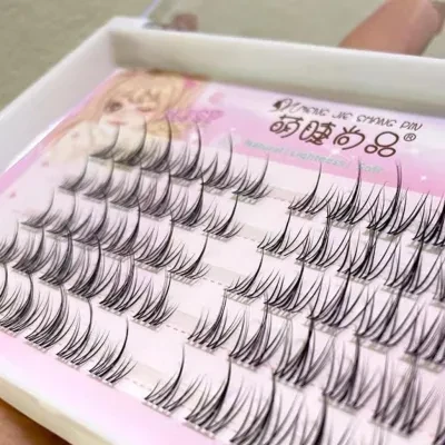 Eye-island つけまつげ・ナチュラル ・人气 まつげ ・初心者 ・したまつげ・ 部分用 ポイントつけまつげ
