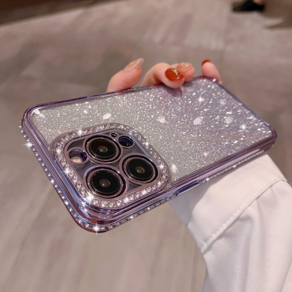 iPhoneスマホケース｜耐衝撃・透明・シルバーメッキ・カメラまで保護できる|undefined