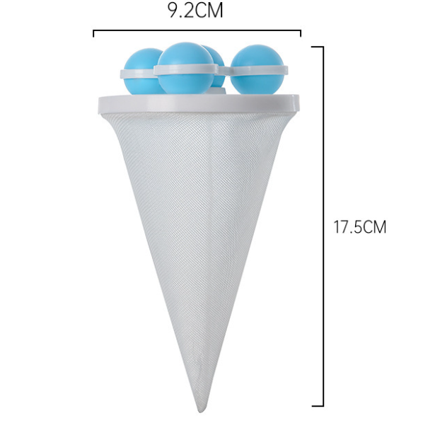 網袋付き洗濯ボール｜ホコリ取り・抜け毛取り・2個入り・ランダム色・繰り返し使用可能！|undefined