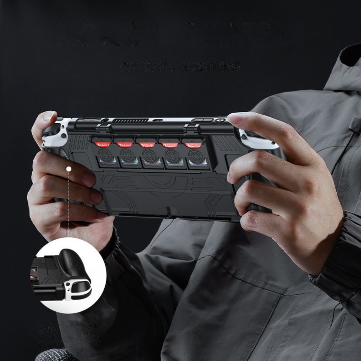 Switch oled保護ケース｜カード収納できる・持ち運び便利|undefined