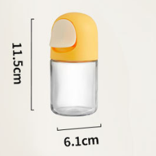 調味料ボトル｜密封・湿気を防ぐ・ガラス製・定量0.5g・キッチンツール・使いやすい！|undefined