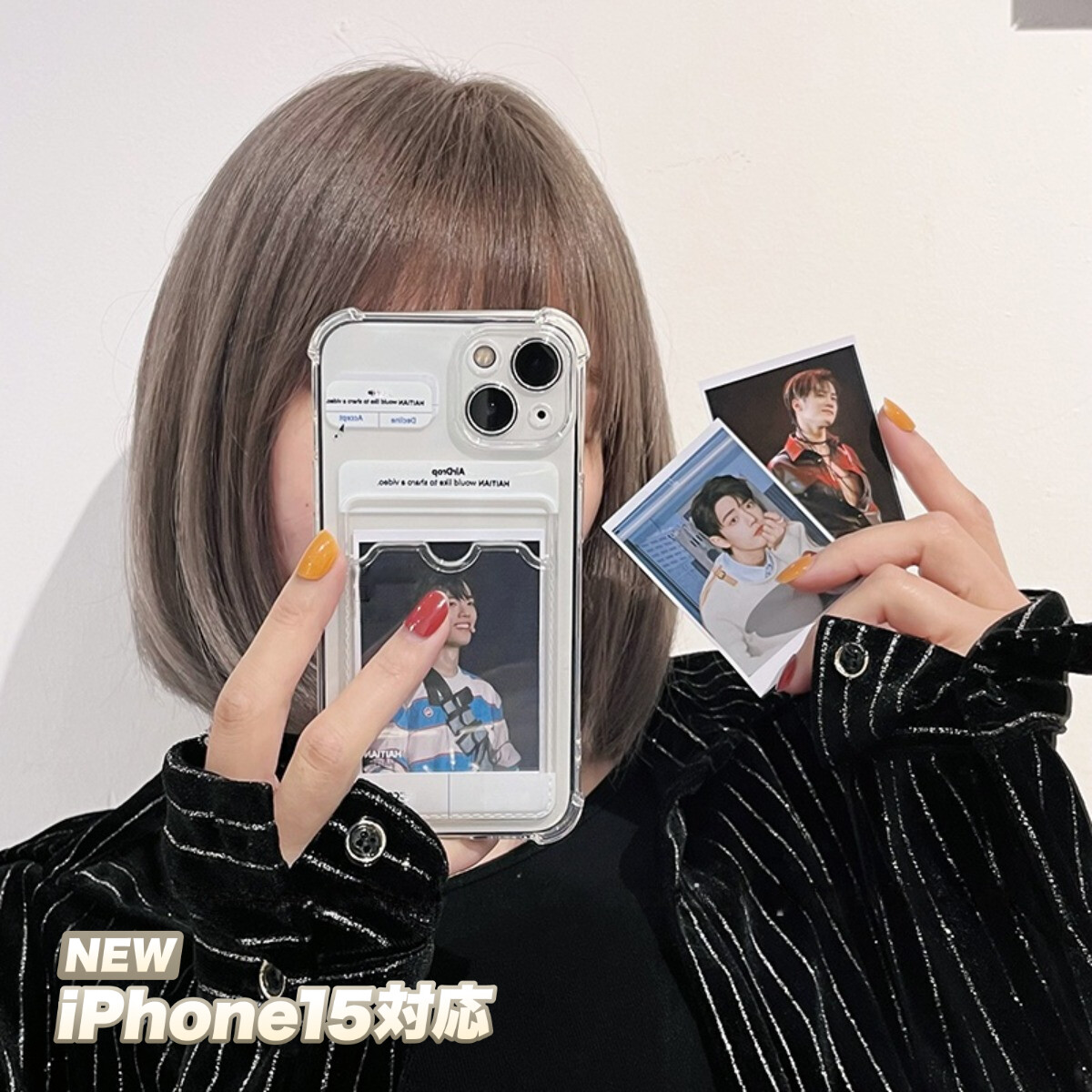 ワクワク広場 アイフォーンケース｜｜ iPhone15・ iPhone多機種対応・落下防止・可愛い・女性向け