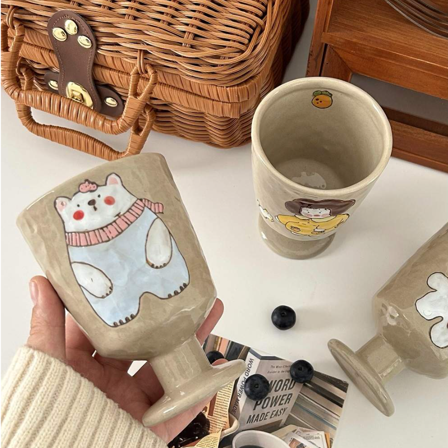 マグカップ｜磁器・かわいい柄・容量270ml・オーブン、電子レンジ、食洗機、消毒タンク対応|undefined