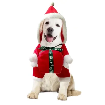 犬用服｜秋冬 クリスマス 猫犬用 かわいい 秋冬保温 柔らかい 中大型犬 コスプレ 仮装 変身服 面白い