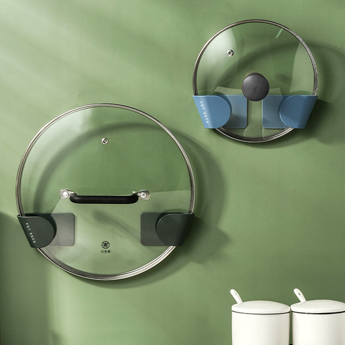 鍋蓋スタンドフック｜あけ穴不要・多機能・まな板/包丁/鍋などの使用可能・実用的！|undefined