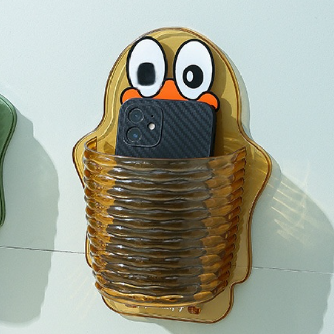 ペンギンをモデルした収納ケース｜あけ穴不要・水切り可能・かわいいデザイン！|undefined