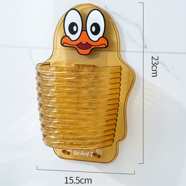 ペンギンをモデルした収納ケース｜あけ穴不要・水切り可能・かわいいデザイン！|undefined
