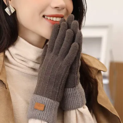 手袋｜韓国風・おしゃれ・女性用・冬・万能・厚手・高級感・タッチスクリーン対応・保温・防風・防寒