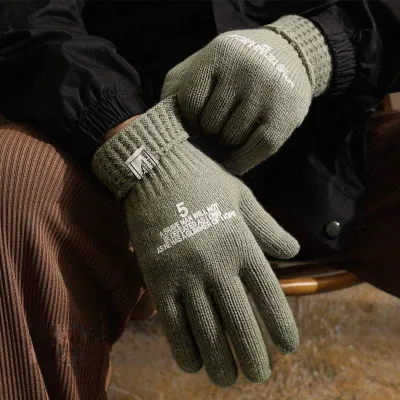 ニットグローブ｜男性 メンズ 手袋 ビジネス スマホ対応 防寒 おしゃれ 通勤用 通学 ニット グローブ 防寒手袋
