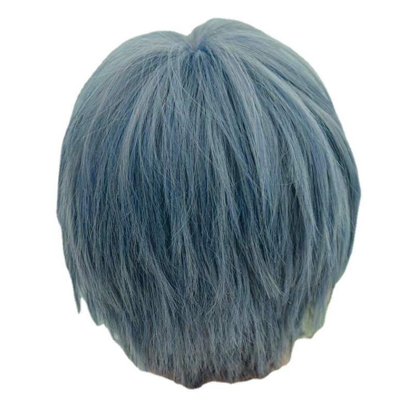 コスプレ用ウィッグ ｜ ネットで人気・ショートヘア・ストレート・自然な黒色・ヘアピース・クール|undefined