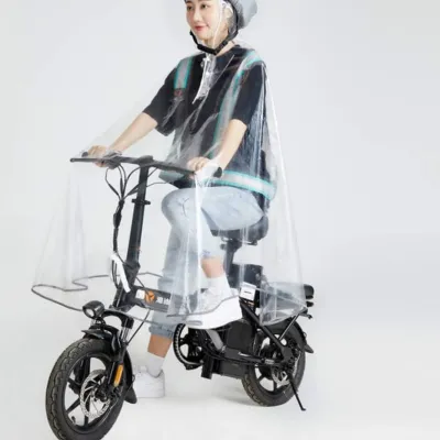 レインコート・電動自転車・サイクリング・ドライバー・リフレクター・高透明度・折り畳み