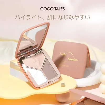 GOGO TALES・シェーディング・マット・一体・GT545・3色・gogotales・パレット・ハイライト