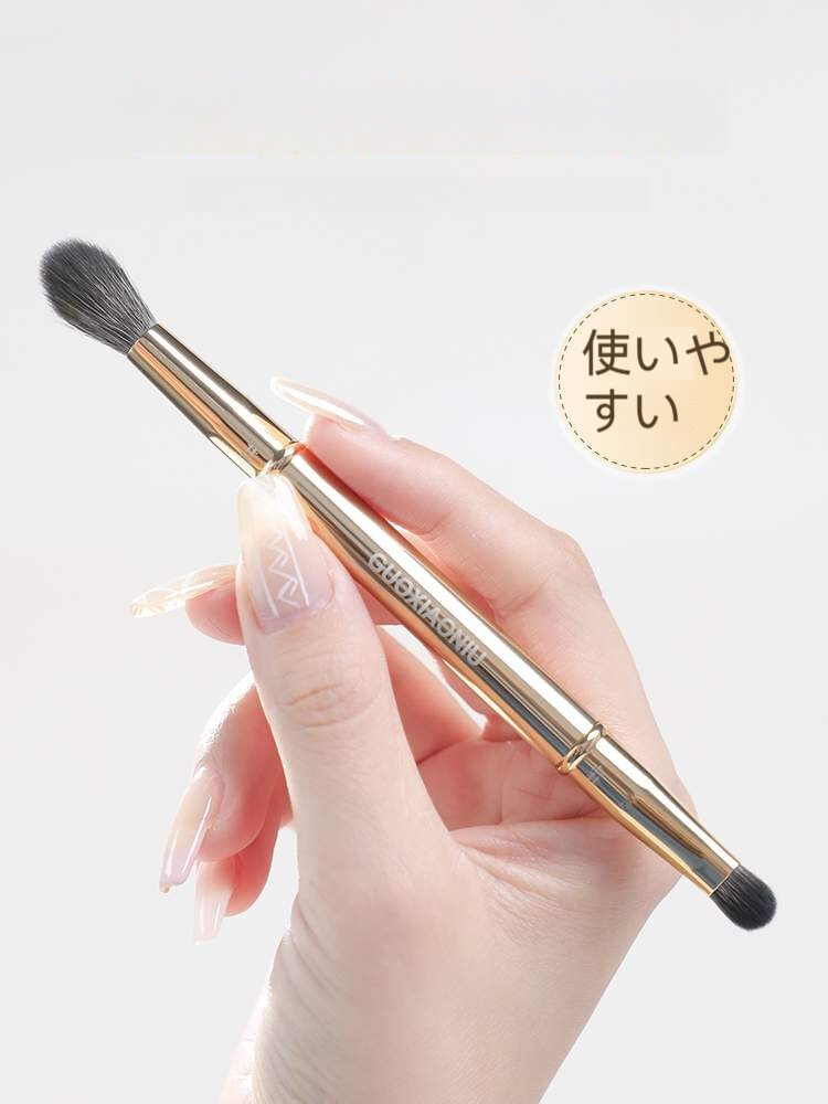 化粧ブラシ｜分体式・便携・取り外し可能・交換ブラシ・ミニ・メイク・アイシャドウ・ノーズシャドウ|undefined