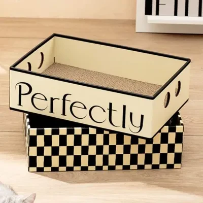 【KARA PET】ダンボール箱・猫の巣・耐摩耗・パウダーが落ちない・快適・耐久性・瓦楞紙・キャットスクラッチボード・紙の引っかき板