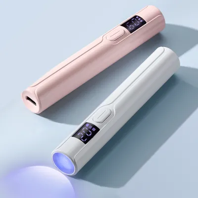 【新発売】ペン型UVネイルライト｜3Wマーカーのようなサイズ・携帯便利・モード2つ切替・USB充電式