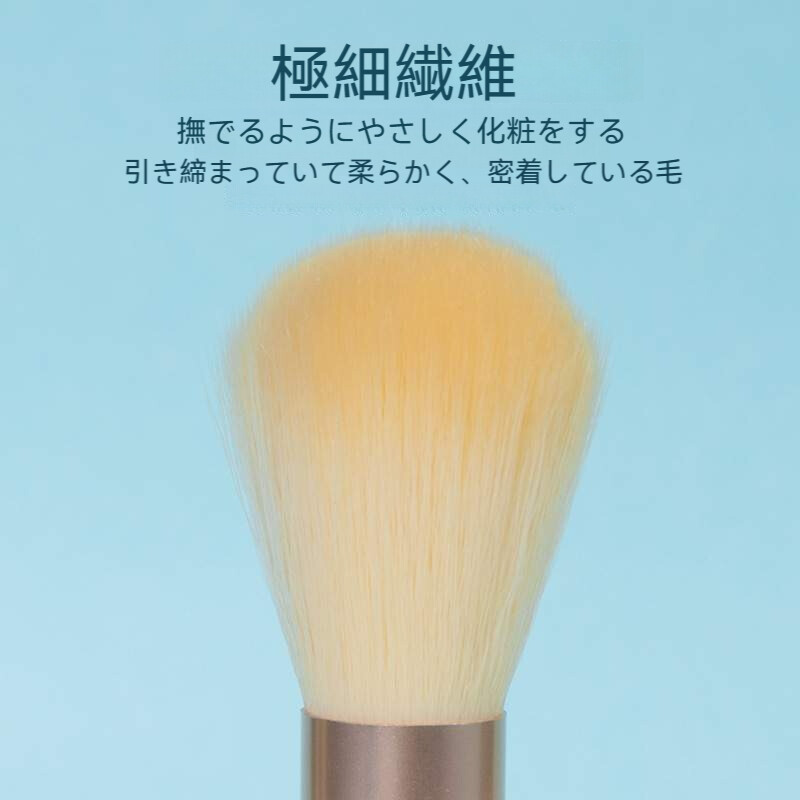 SHARE メイクブラシ｜5本セット・収納ケース・ホワイト・柔らかい・チークブラシ・ぼかしブラシ・多用途・化粧道具|undefined