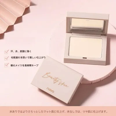 Stylish NOVOフェイスパウダーファンデーション｜柔らかい・長持ち・肌を明るくする・カバー力・水あり・水なし両用