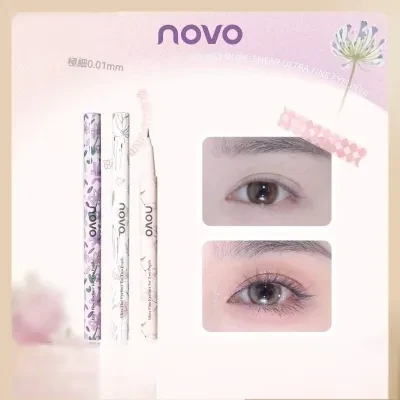 novo影色ライナー｜ダブルアイライナーペンシル・にじまない・極細・初心者向け・