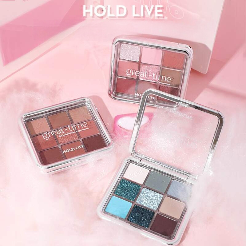 HOLD LIVE9色アイシャドウパレット｜パール・マット・少女・学生・アースカラー|undefined