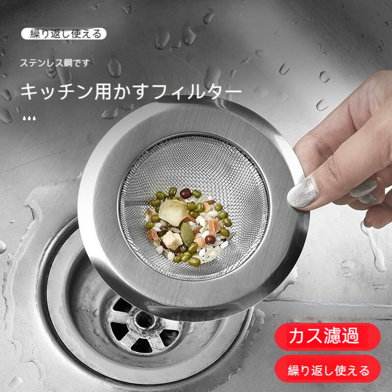 排水口カバー｜ステンレス製・フィルター・排水溝・詰まり防止・トイレ・床下排水溝カバー|undefined