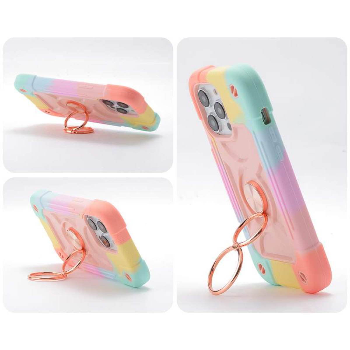 iPhoneスマホケース｜耐衝撃・スマホリング・磁気リング・スタンド付き・落下防止|undefined