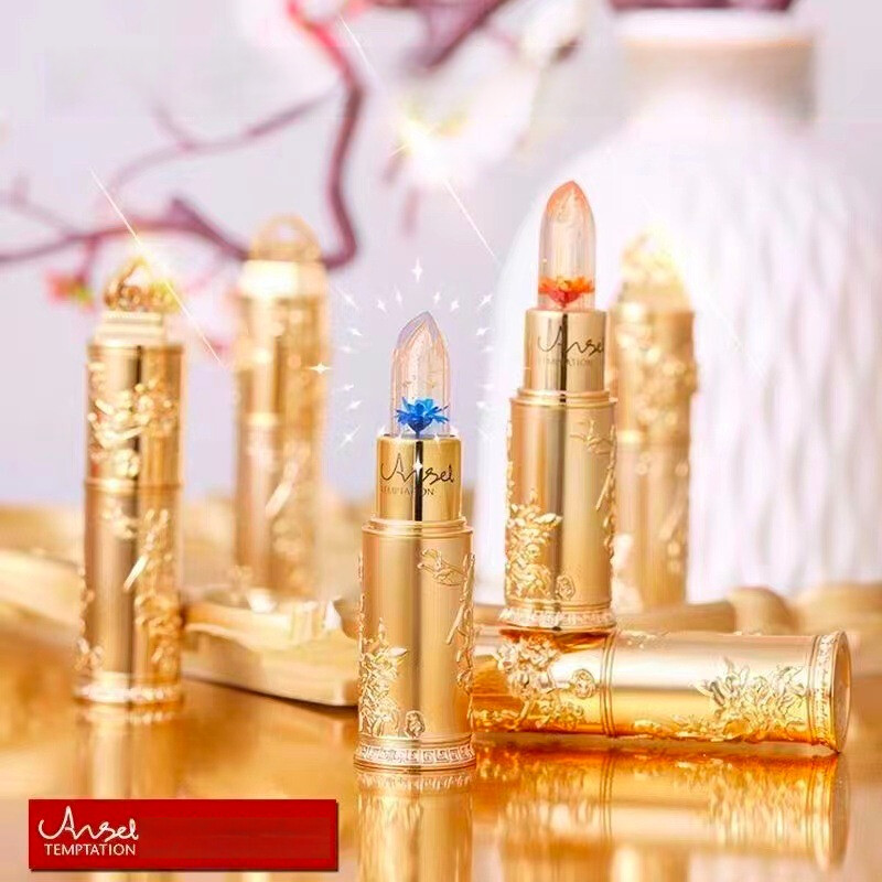 AGAGフラワージェリーリップ｜長持ち・発色が良い・コップに付