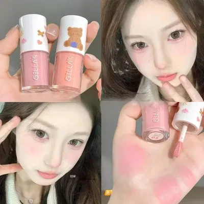 Gellasリキッドチーク｜クリーミーなストロベリー・初心者向け・血色感up