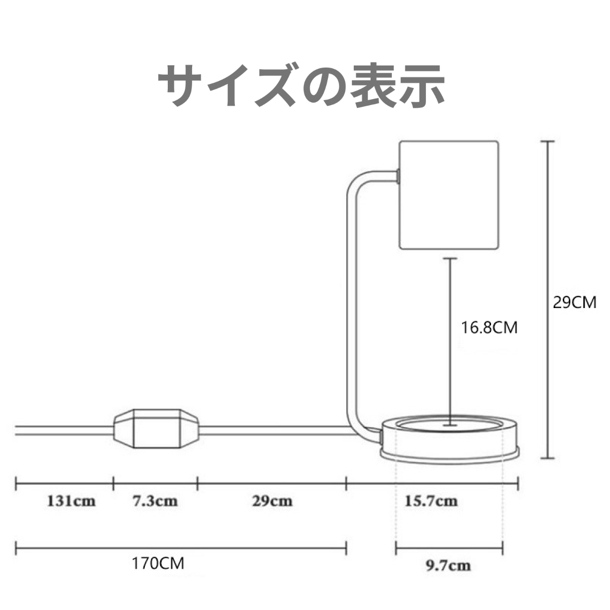 鉄製小型アロマキャンドルウォーマー｜北欧風インテリア雑貨・間接照明・無段階調光・タイマー機能・お気に入りのキャンドルの香りが雰囲気を高める！プレゼント|undefined