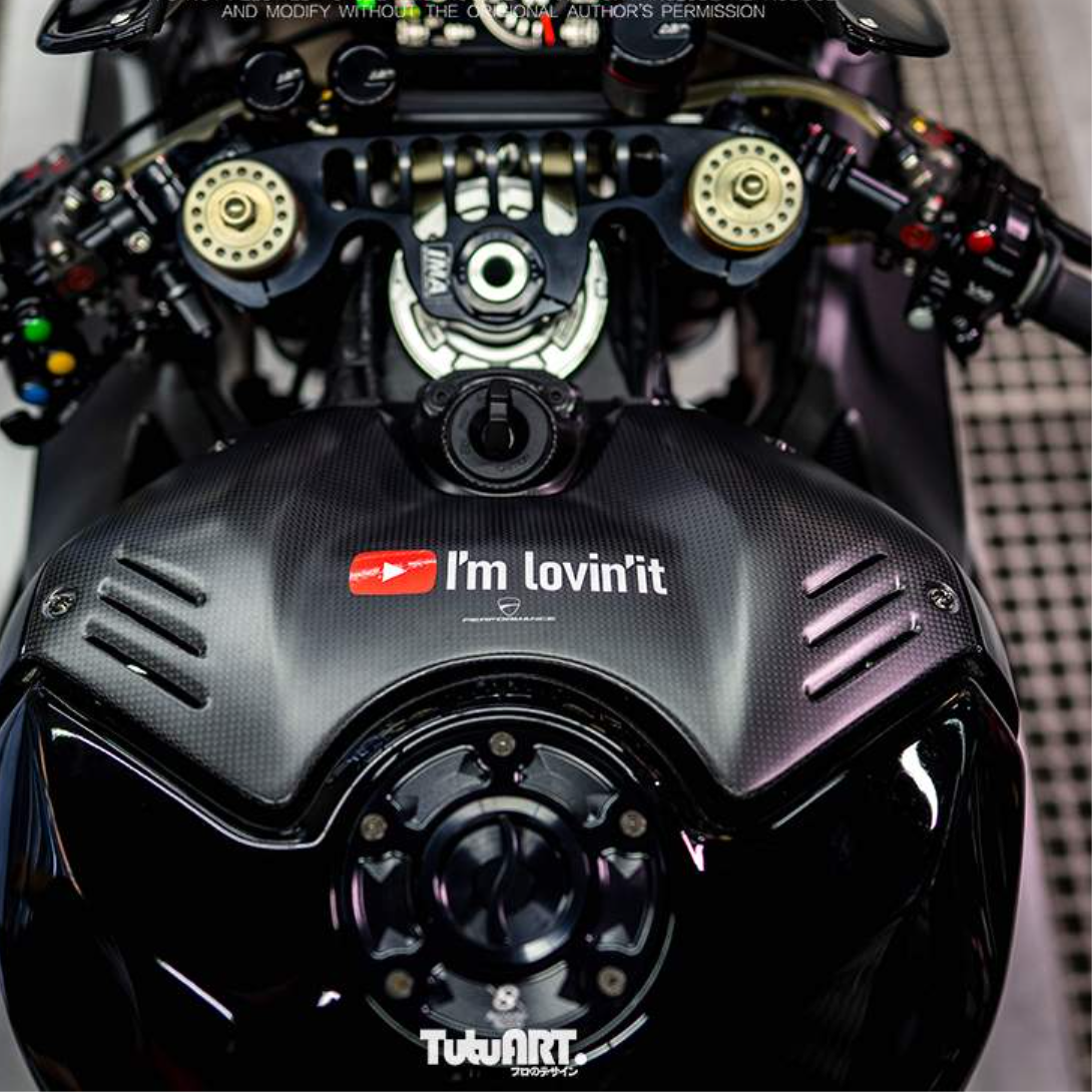 TUTUART防水ステッカー｜バイクタンク・ボディステッカー・カーデコ|undefined