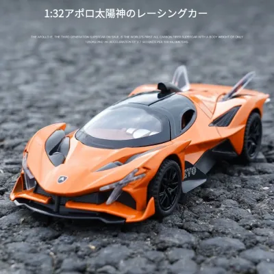 アポロミニカー｜1:32・合金・光と音・回転・子供用・玩具・ミニカー・モデル・あそび道具・おもちゃ